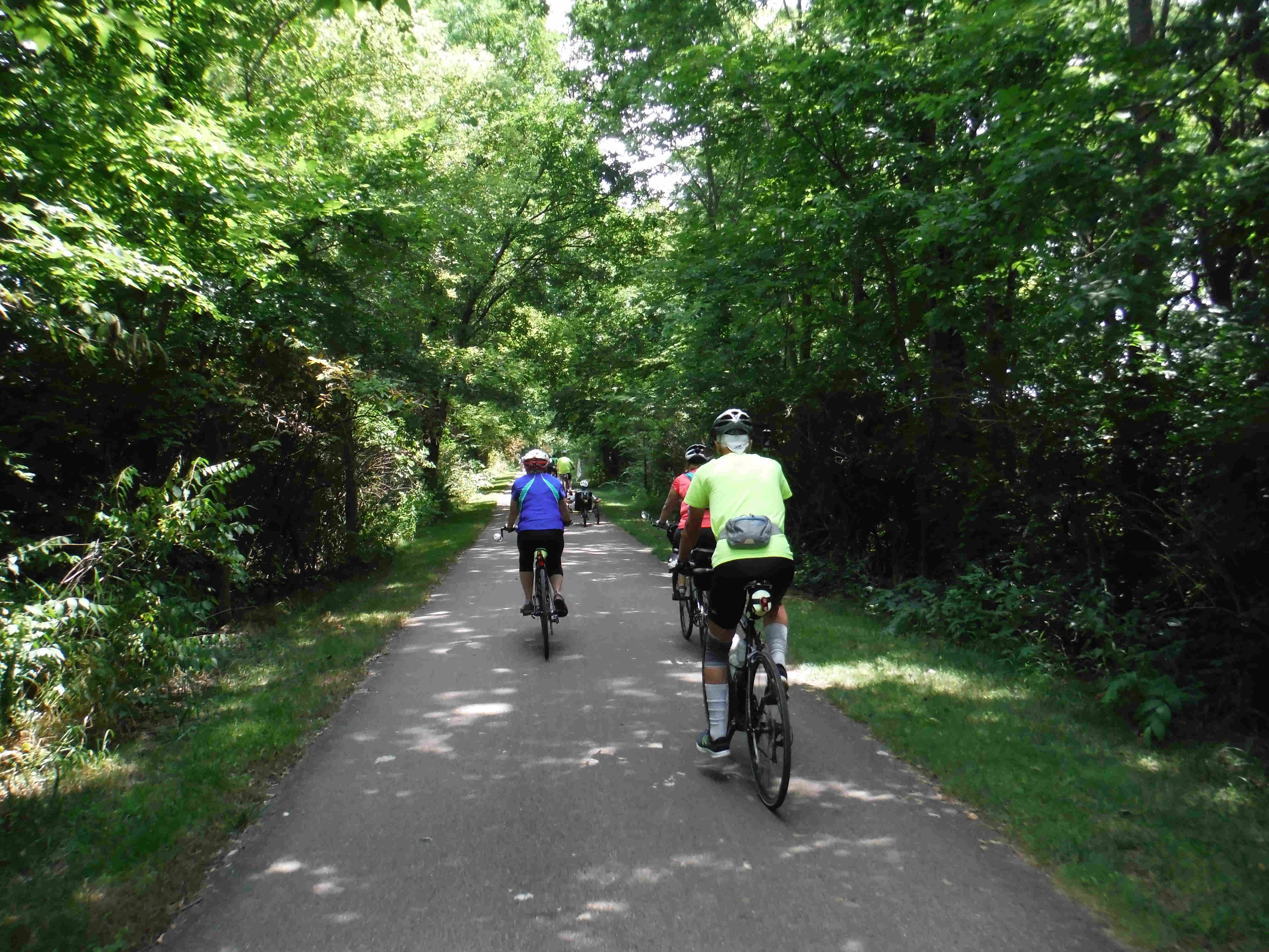 Riding Pumpkinvine Trail Indiana